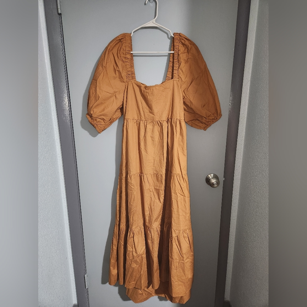 MINKPINK Yasamin Tiered Midi Dress
